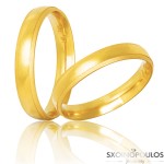 Βέρες Γάμου S39GC (3,50mm)